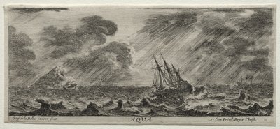 De fire elementer: Aqua af Stefano della Bella