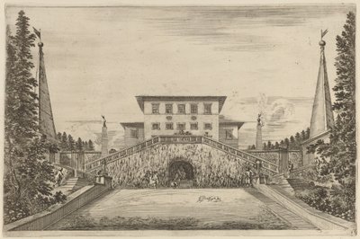 Den Store Trappekasse, sandsynligvis 1653. af Stefano della Bella