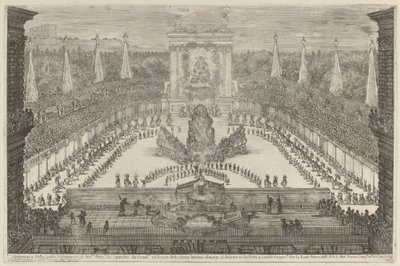 Prinsen af Toscana, hans hestetropper og vogne omkring Atlasbjerget, 1661. af Stefano della Bella