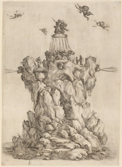 Aeolus-klippen af Stefano della Bella
