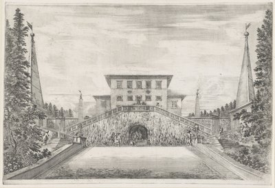 Villa Pratolino De Villa Pratolino (serietitel) Vues de la villa de Pratolino (serietitel) af Stefano della Bella