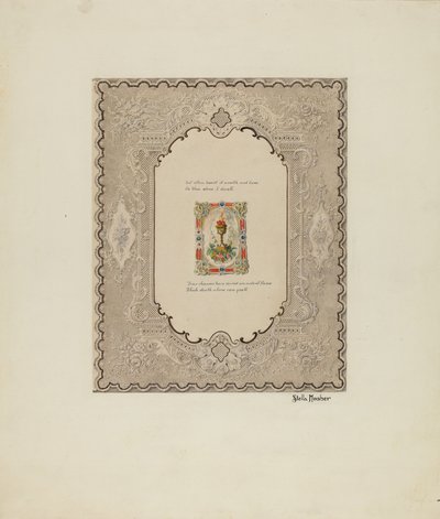 Valentine, c. 1941. af Stella Mosher
