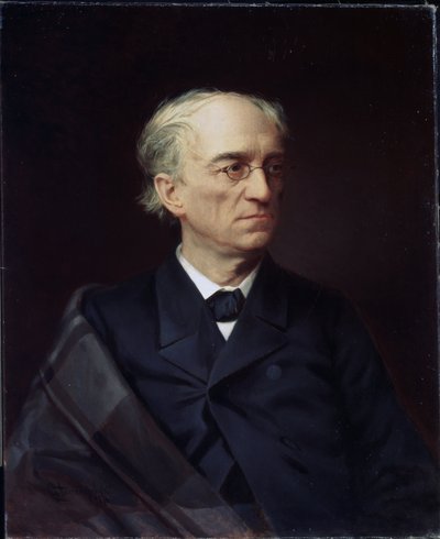 Portrait du poeteruse Fyodor Ivanovich Tyutchev (Theodore Tiuttchev y Tiutchev af Stepan Fyodorovich Alexandrovsky