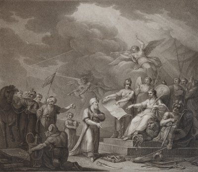 Allegori af Jassy-traktaten, 1792 af Stephanoff