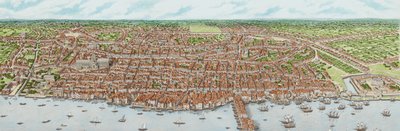 Det jakobinske London (voksen), ca. 1603-1625 (blæk og akvarel) af Stephen Conlin