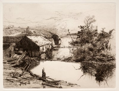 Møller i Mispek, N.B., 1884. af Stephen Parrish