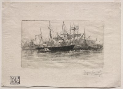 Point Breeze Oil Wharves af Stephen Parrish