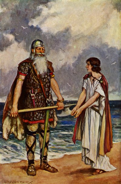 Illustration til The Book of Pirates (farve litho) af Stephen Reid