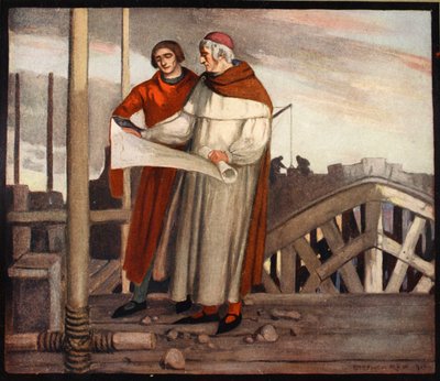 William af Wykeham, illustration fra 