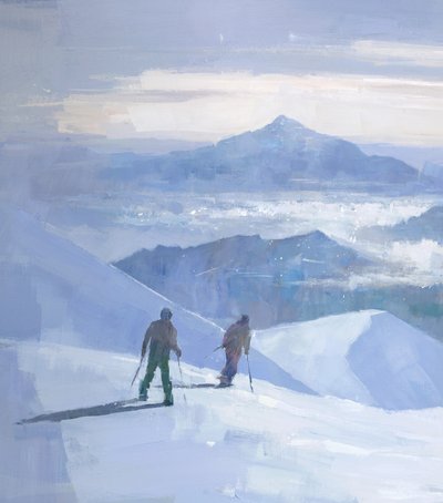 Alpint skirejse af Steve Mitchell