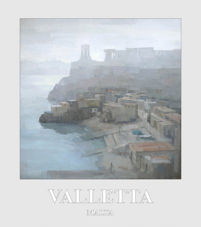 Udsigt over Valletta Havn af Steve Mitchell