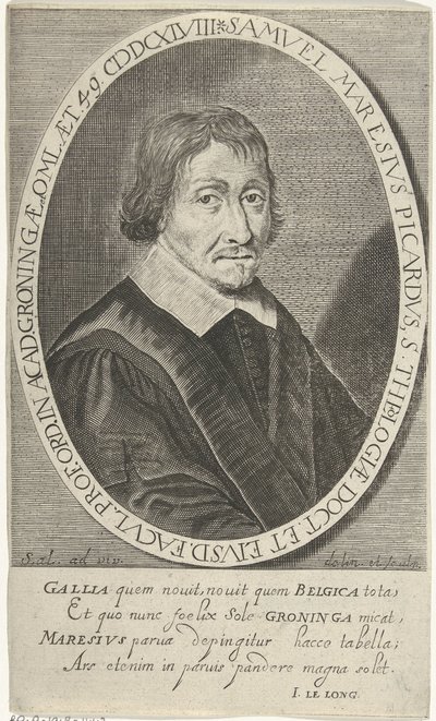 Portret af Samuel Maresius af Steven van Lamsweerde