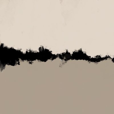 Abstrakt beige horisont af Studio Palette