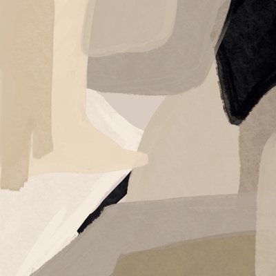 Abstrakte neutrale former af Studio Palette