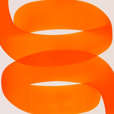 Dynamisk orange hvirvel af Studio Palette