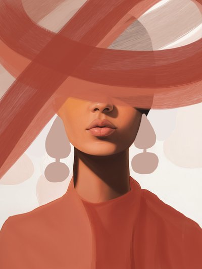 Moderne, elegant portræt af Studio Palette
