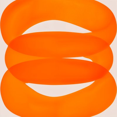 Levende orange løkker af Studio Palette