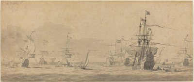 Marine af Style of Willem van de Velde the Younger