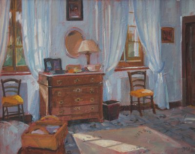 Fransk soveværelse, 2005 af Sue Wales