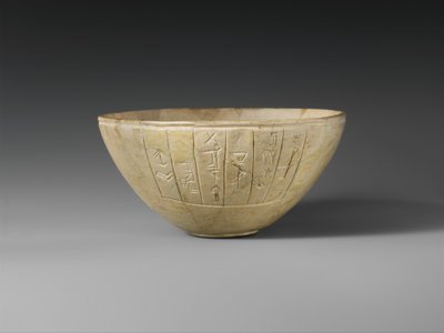 Votivskål, ca. 2600–2350 f.Kr. (calcit) af Sumerian Sumerian