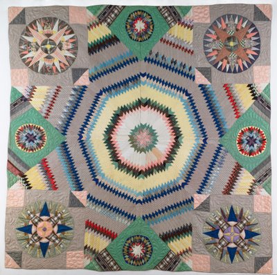 Quiltning af stykker af Susan F. Wyman