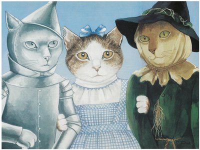 Illustration fra filmen Cats (udgivet 2006) af Susan Herbert