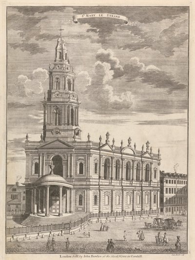St. Mary le Strand af Sutton Nicholls