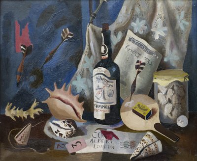 Stilleben (olie på lærred) af Suzanne Cooper