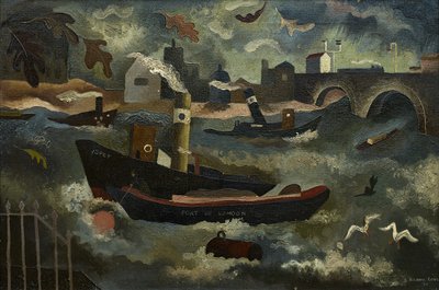 Themsen i oktober af Suzanne Cooper