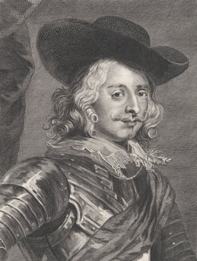 Portræt af kardinal-infante Ferdinand af Østrig, ca. 1710-38. af Suzanne Elizabeth Silvestre