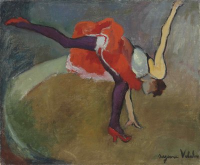 Akrobaten eller hjulet, 1927. af Suzanne Valadon