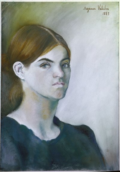 Selvportræt af Suzanne Valadon