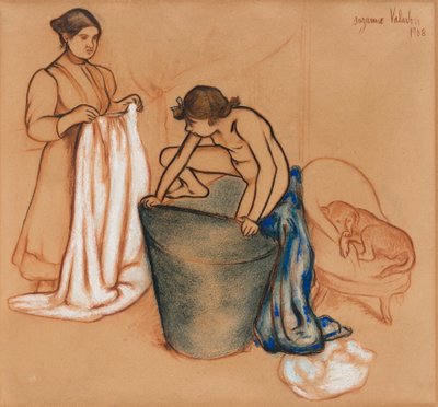 Badet af Suzanne Valadon