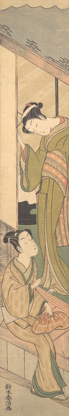 Tryk, ca. 1770., ca. 1770. af Suzuki Haruji