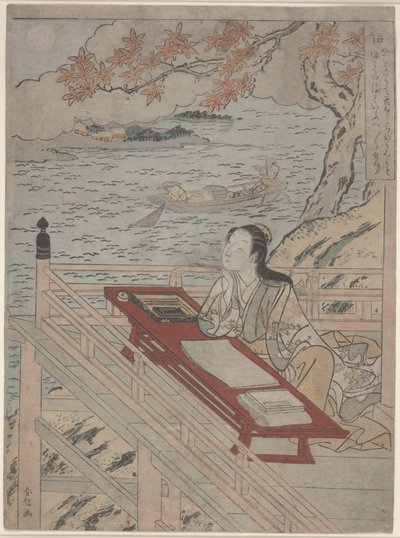Fidelity (Shin), ca. 1767 (træbloktryk i farver) af Suzuki Harunobu
