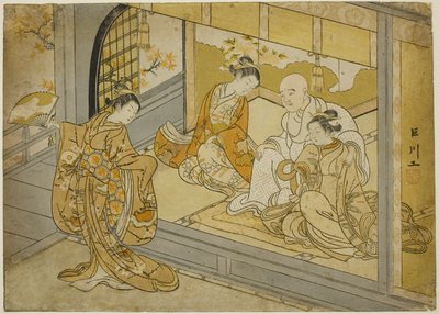 Før Taira no Kiyomori af Suzuki Harunobu
