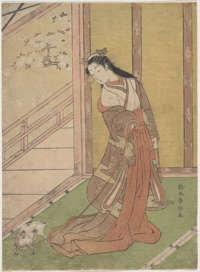 Onna San no Miya (den tredje prinsesse) af Suzuki Harunobu