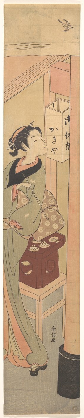 Osen vom Kagiya-Teeladen af Suzuki Harunobu