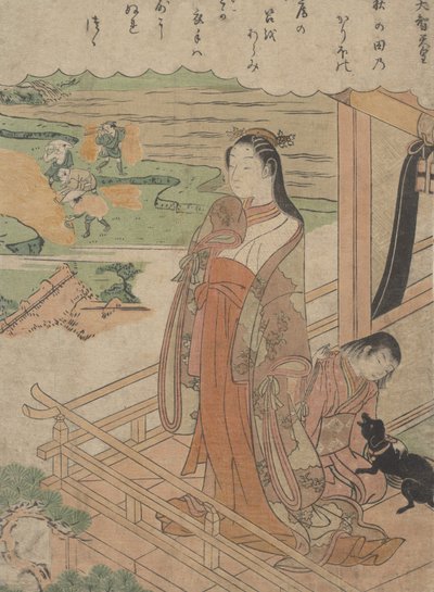 Sympati, ca. 1768., ca. 1768. af Suzuki Harunobu
