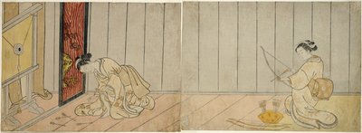 Bueskydningsgalleriet, 1765 af Suzuki Harunobu