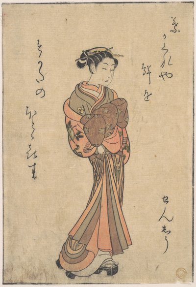 Kurtisanerne, fra serien «Seiro Bijin Awase Carver og Shigoro» (sic.) af Suzuki Harunobu