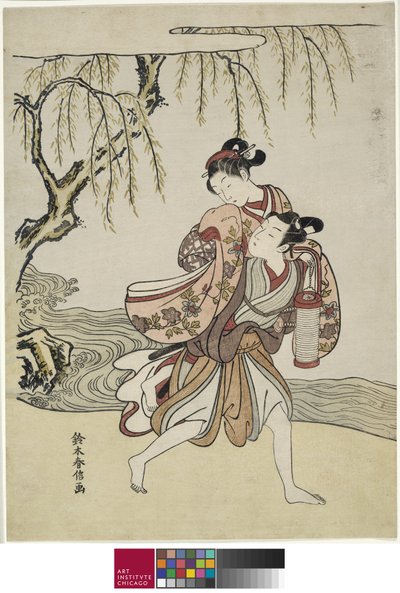 Elopementet af Suzuki Harunobu
