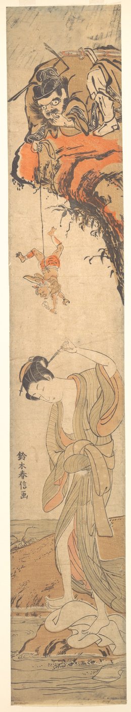 Der unsterbliche Kume af Suzuki Harunobu