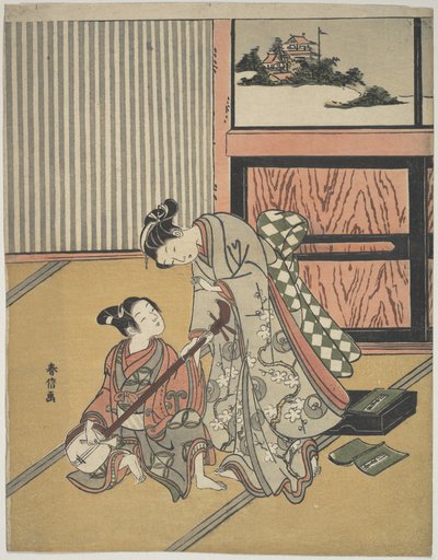 Musiktimen af Suzuki Harunobu
