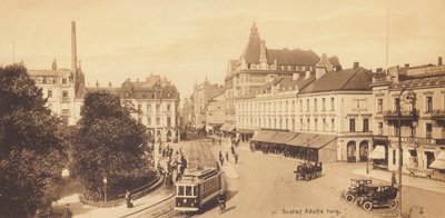 Malmø: Gustaf Adolfs torg (s/h-foto) af Swedish Photographer