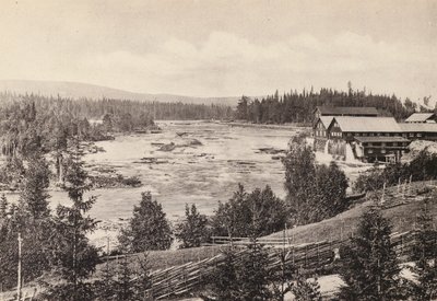Sverige / Sverige: Jamtland, Eggforsen (s/h foto) af Swedish Photographer