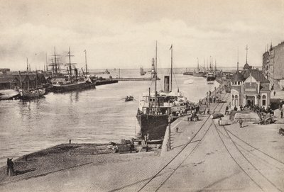 Sverige / Sverige: Malmø, Havn (s/h foto) af Swedish Photographer