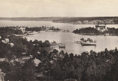Sverige / Sverige: Stockholms omgivelser, Saltsjobaden (s/h foto) af Swedish Photographer
