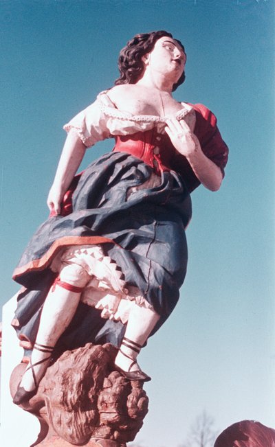 Galionsfigur fra ukendt sejlskib, midten af 1700-tallet (malet træ) af Swedish School