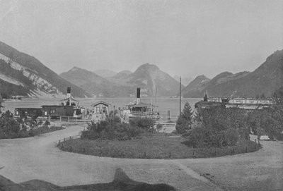 Alpnachstad, Lac des IV Cantons (s/h-billede) af Swiss Photographer